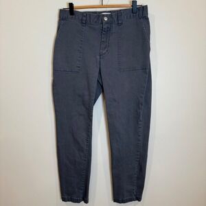 FFLA Los Angeles Gray Utility Style Cropped Pants Size 32x30 Slim Fit